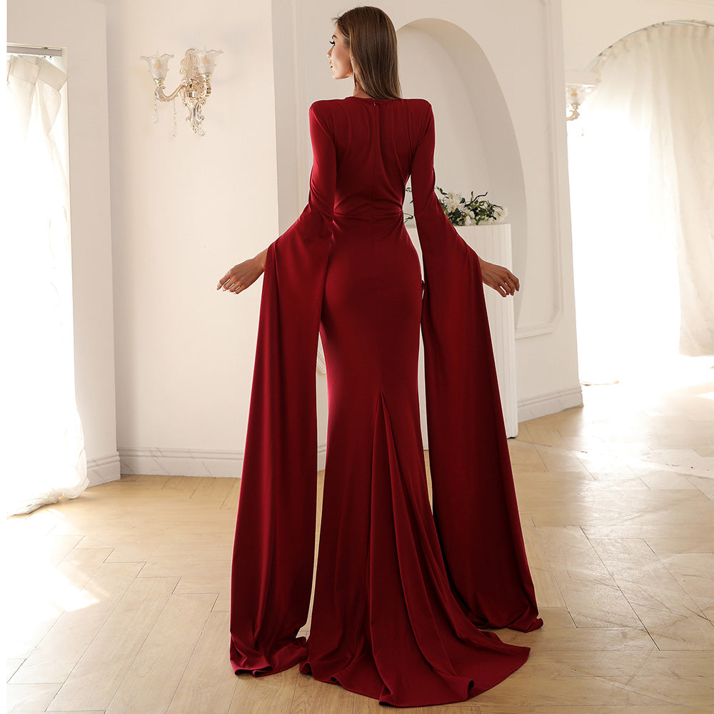 Chloe Long Sleeve Gown Evelyn Belluci