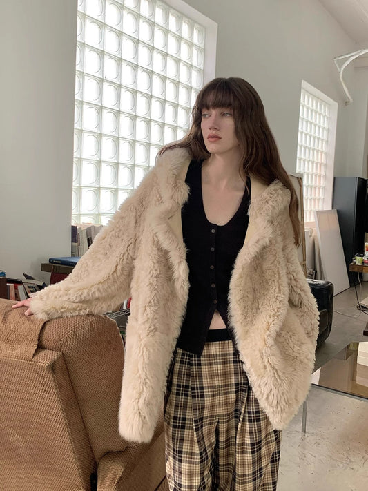 Clouds of Smoke Become Rain Imported Tuscan Hooded Sheepskin PremiumStyle Co.,Limited